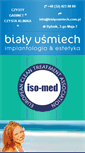 Mobile Screenshot of bialyusmiech.com.pl